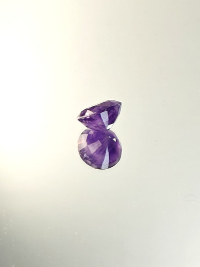 Ametisti 3,9 ct, pyöreä