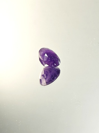 Ametisti 3,9 ct, pyöreä
