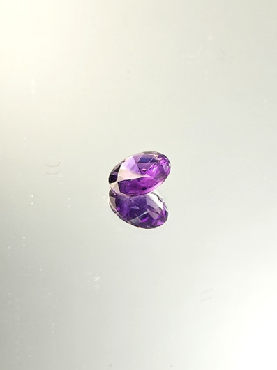 Ametisti 1,1 ct, pyöreä
