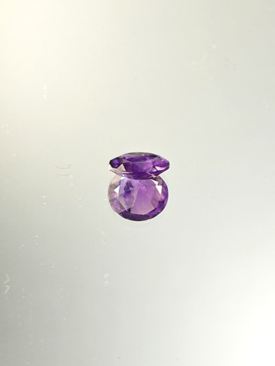 Ametisti 1,1 ct, pyöreä