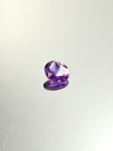 Ametisti 1,1 ct, pyöreä