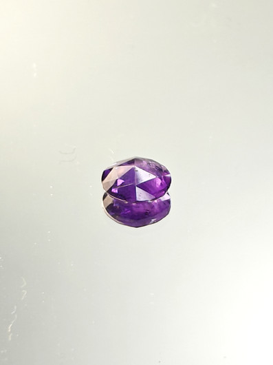 Ametisti 1,1 ct, pyöreä