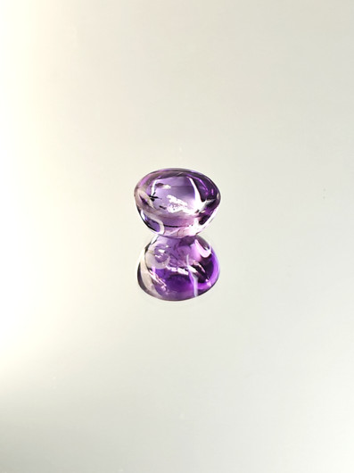 Ametisti 3,1 ct, pyöreä