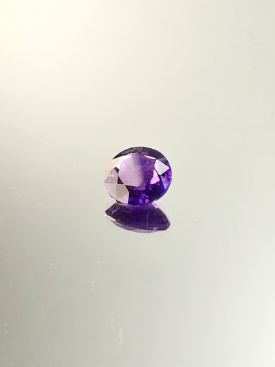 Ametisti 2,1 ct, pyöreä