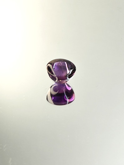 Ametisti 3,2 ct, pyöreä