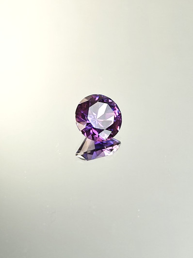 Ametisti 2,3 ct, pyöreä