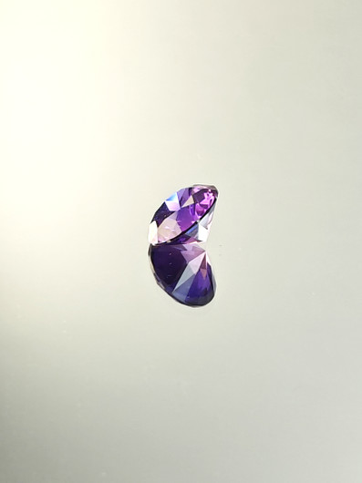 Ametisti 2,3 ct, pyöreä