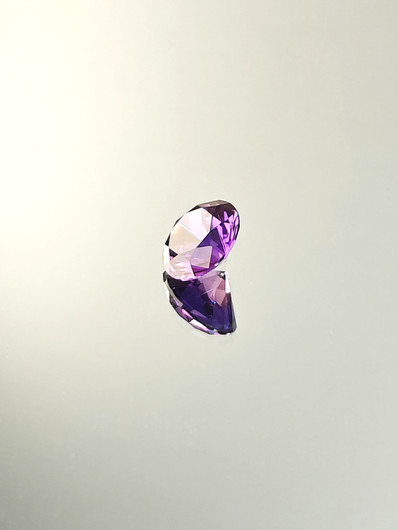 Ametisti 2,3 ct, pyöreä