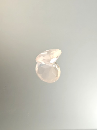 Ruusu Kvartsi 7,1 ct, pyöreä