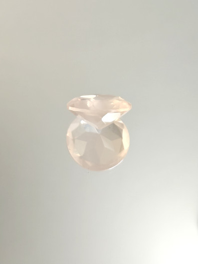Ruusu Kvartsi 7,1 ct, pyöreä