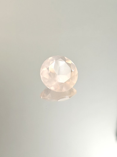 Ruusu Kvartsi 7,1 ct, pyöreä