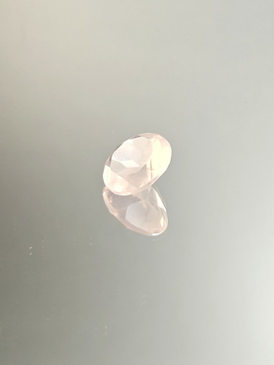 Ruusu Kvartsi 5,3 ct, pyöreä