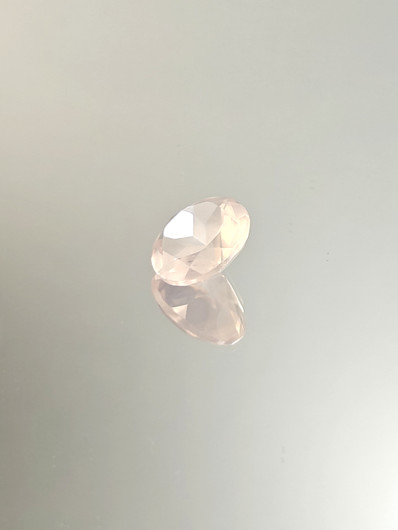 Ruusu Kvartsi 5,3 ct, pyöreä