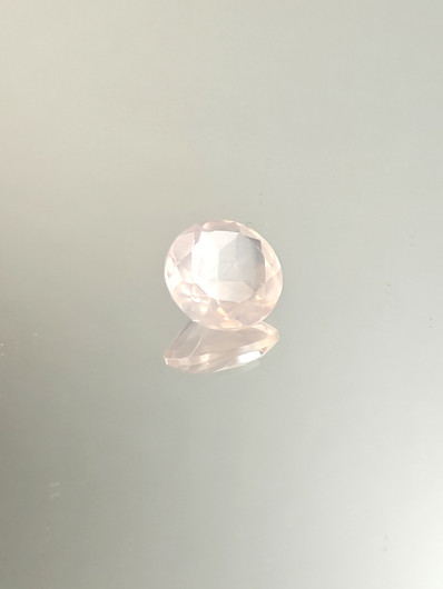 Ruusu Kvartsi 5,3 ct, pyöreä