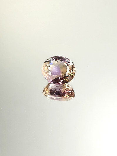 Ametrine multicolour 6,8 ct, oval
