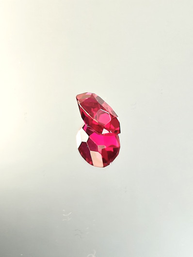 Rubiini (synt.) 8,3 ct ovaali