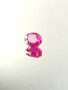 Rubiini (synt.) 6,3 ct ovaali