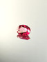 Rubiini (synt.) 5,1 ct ovaali