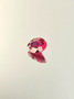 Rubiini (synt.) 3,1 ct ovaali