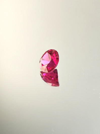 Rubiini (synt.) 1,3 ct pyöreä