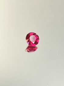 Rubiini (synt.) 1,3 ct pyöreä
