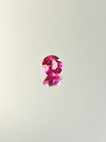 Rubiini (synt.) 1,4 ct pyöreä