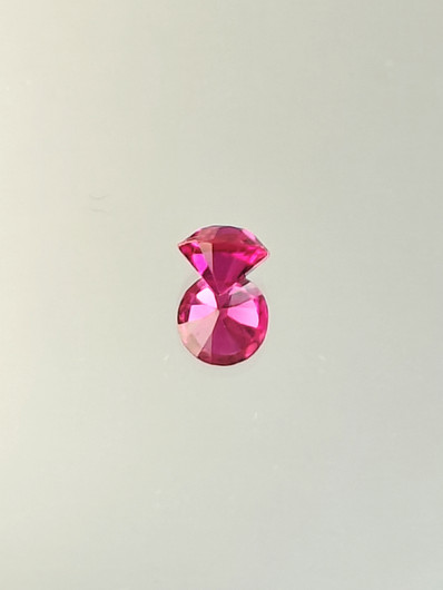 Rubiini (synt.) 1,4 ct pyöreä
