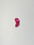 Rubiini (synt.) 0,7 ct pisara
