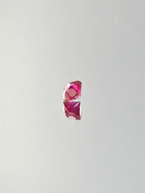 Rubiini (synt.) 0,6 ct pyöreä