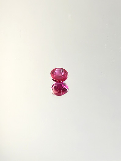 Rubiini (synt.) 0,8 ct ovaali