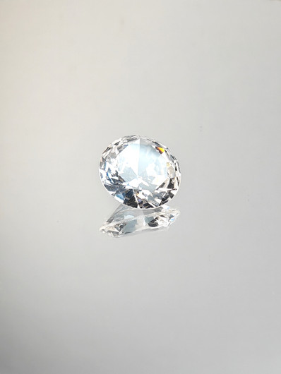 Kvartsi 11 ct, pyöreä