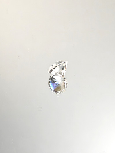Kvartsi 1,1 ct, pyöreä