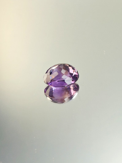 Ametisti 12,1 ct, ovaali