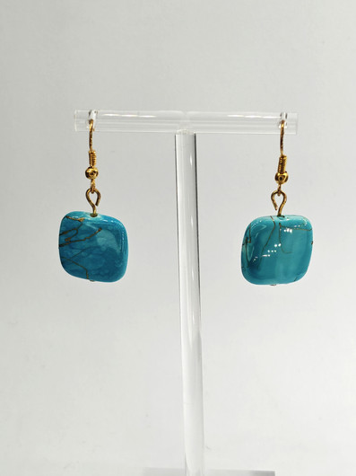 Vintage korvakorut korukivillä