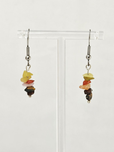 Vintage setti kaulakoru, rannekoru ja korvakorut