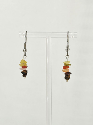 Vintage setti kaulakoru, rannekoru ja korvakorut