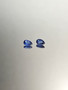 Kyaniitti pari 6 x 3 mm / 2 x 0.45 ct pisara