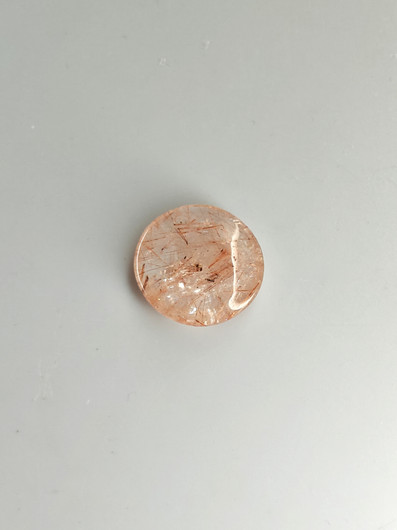 Rutiilikvartsi 14.1 ct, pyöreä