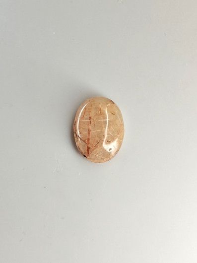 Rutiilikvartsi 13.4 ct, ovaali