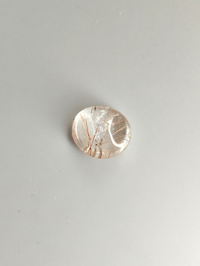 Rutiilikvartsi 14.3 ct, ovaali