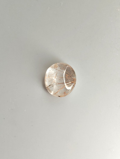Rutiilikvartsi 14.3 ct, ovaali