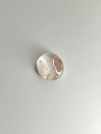 Rutiilikvartsi 14.3 ct, ovaali