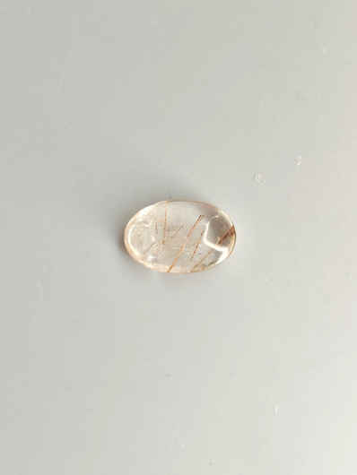 Rutiilikvartsi 9.5 ct, ovaali