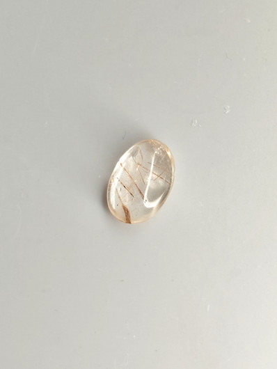 Rutiilikvartsi 9.5 ct, ovaali