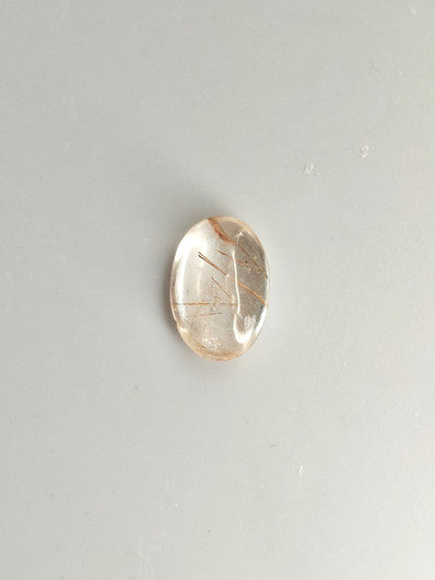 Rutiilikvartsi 9.5 ct, ovaali