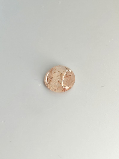 Rutiilikvartsi 4 ct, pyöreä