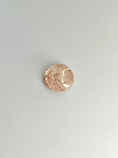 Rutiilikvartsi 4 ct, pyöreä