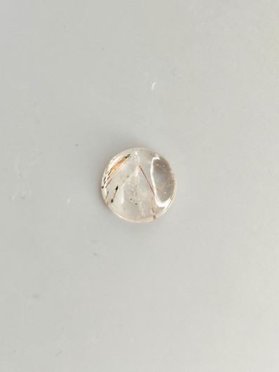 Rutiilikvartsi 2.2 ct, pyöreä