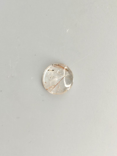 Rutiilikvartsi 2.2 ct, pyöreä