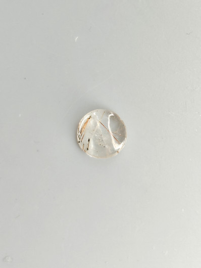 Rutiilikvartsi 2.2 ct, pyöreä